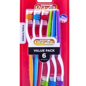 6pcs Each Firm Adult Toothbrush